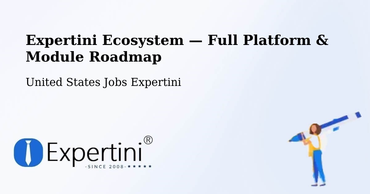 Expertini Ecosystem — Full Platform & Module Roadmap – Exton