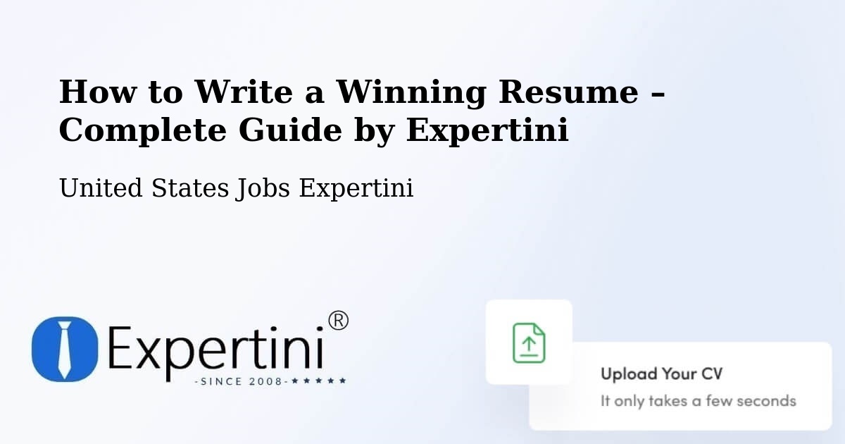 Resume Writing Guide for Job Seekers – Exton - Exton, United States Jobs Expertini