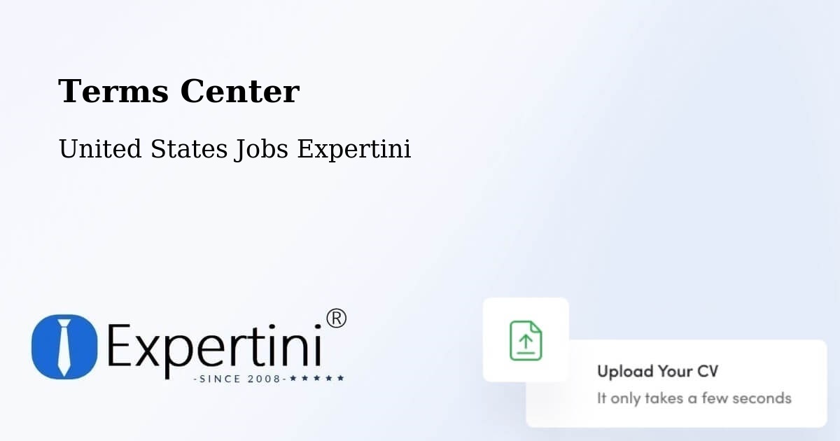 Terms of Service – Exton - United States Jobs Expertini
