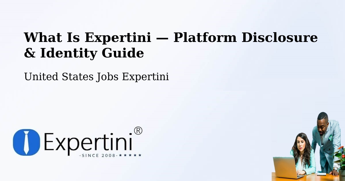 What Is Expertini — Platform Disclosure & Identity Guide – Exton